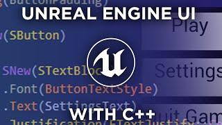 Make UI With C++ How to use Slate in Unreal Engine