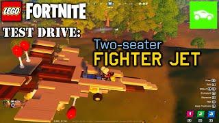 LEGO Fortnite Test Drive Two-seater Fighter Jet