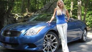 2010 Infiniti G37 Convertible Road Test & Review with Jessi Lang by RoadflyTV