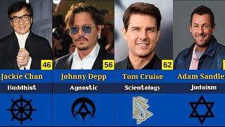 RELIGION of Famous Hollywood ACTORS #religion #hollywood