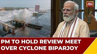 Cyclone Biparjoy Update PM Calls High-Level Meet As Cyclone Biparjoy Intensifies