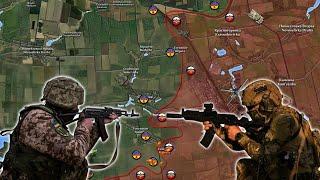 The battle of Ocheretyne Avdiivka direction on the map 20240217 – 20240502 – every day