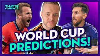 My WORLD CUP 2022 PREDICTIONS Goldbridge Predicts