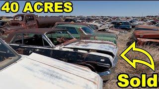 TOW YARD Has 80 Years of ABANDONED CARS and Some are Worth More Than Your HOUSE