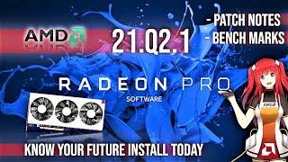 New AMD Radeon Pro Software 21.Q2.1 Update  Gpu News 2021