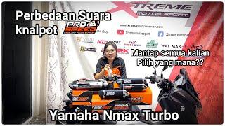 Perbedaan suara knalpot prospeed di Yamaha Nmax Turbo