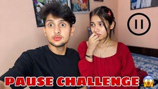 PAUSE CHALLENGE   ये हम दोनो ने क्या किया   The Harshit Vlogs