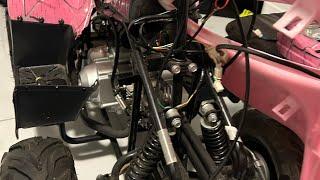 HOW TO  MIAMII BRAIDER BECAME A MECHANIC Kids ATV  #diy #110cc