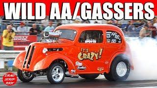 Ohio Outlaw AA Gassers Nostalgia Drag Racing Night of Fire