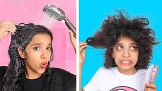 مشاكل الشعر القصير ضد الطويل 🩷 شفا