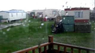 Hail Storm in a Caravan