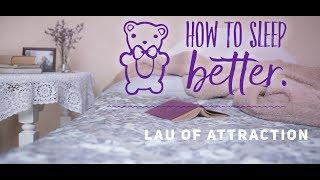 Lau of Attraction Life Coaching Podcast No. 3 - How to sleep better.