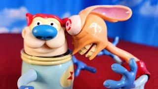 Ren & Stimpy 1993 SPACE MADNESS Action Figures