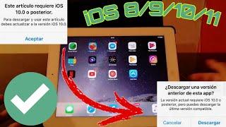 Instalar apps de iOS 13 en iOS 9 10 y 11 Netflix y YouTube iPad 4 iPhone 4 iPhone 5 2023