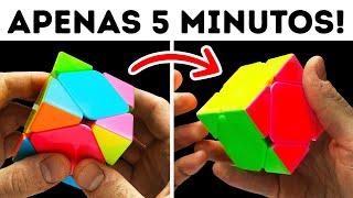 Como Resolver Um Skewb Em Menos De 5 Minutos   O Tutorial Mais Fácil