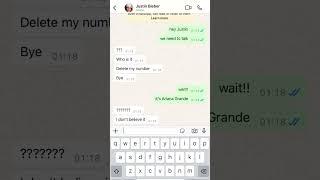 Omg it works‼️#arianagrande #justinbieber #omg #haha #friends #2024 #funny #prank #voice #chat