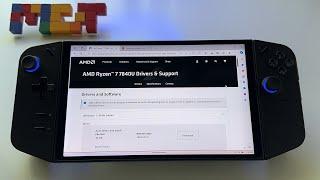 Install AMD 7840U Graphics driver for Lenovo Legion GO  AMD Adrenalin