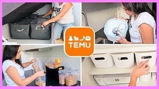 Organisieren und Putzen mit TEMU  Top oder Flop?  100€ Gutscheinpaket  Haul  Produkte im Test