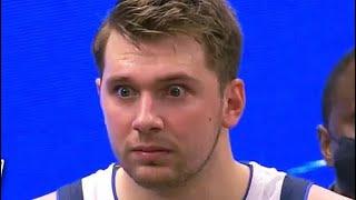 BALLS OUT Luka Doncic EJECTED for crotch shot in Mavs w at Cavs