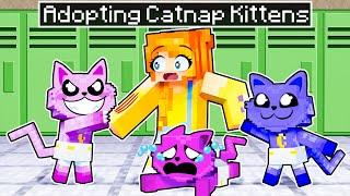 Adopting CATNAP KITTENS in Minecraft