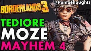 A POOR MANS MAYHEM 4 SOLO MOZE BUILD Borderlands 3 Tediore Moze Skill Tree Build #PumaThoughts