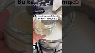 Tereyağ yapmak bu kadar kolaymış sizde mutlaka deneyin #pratiktarifler #yemek eating #yemek #reklam