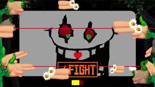 omega flowey boss fight fan made fight with DETERMINATION