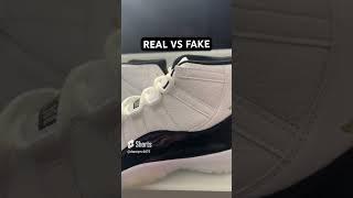 FAKE VS REAL JORDAN 11 GRATITUDE  *SCARY*