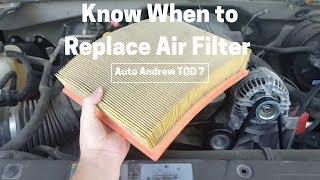 Know When to Replace Your Air Filter