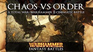 Chaos vs Order - A 3 vs 3 Total War Warhammer II Cinematic Battle