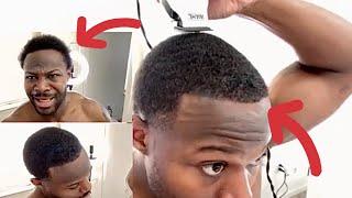 How to cut your own black mens hair with Wahl clippers and Andis trimmers