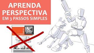  APRENDA PERSPECTIVA EM 3 PASSOS SIMPLES  Como Estudar Perspectiva do Jeito Certo