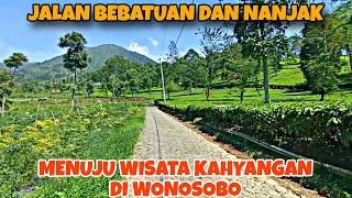 JALAN BEBATUAN DAN NANJAK‼️MENUJU TEMPAT WISATA KAHYANGAN DI WONOSOBO