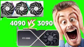 Nvidia RTX 4090 vs 3090 Benchmark  RTX 4090 vs 3090