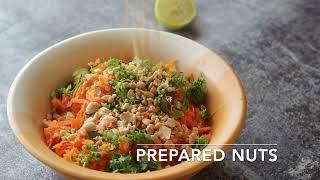 Quick Carrot & Peanut Salad