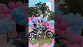 Gender Reveal with Bike ️ #announcement
