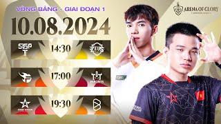 SGP VS ZEUS  FPT VS TDT 1S VS BOX - VÒNG BẢNG ĐTDV MÙA ĐÔNG 2024  NGÀY 1008