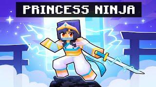 Playing as a PRINCESS NINJA in Minecraft