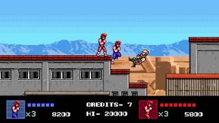 Double Dragon IV Two-Player Playthrough Switch