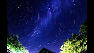 Night sky timelapse #1 Central Ukraine  Countryside  4K   Relaxation