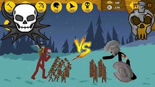 Kai Rider Army vs Stone Giant Army New Missions 67 68  Stick War Legacy