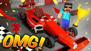 I Became Worlds Famous F1 Racer in Minecraft