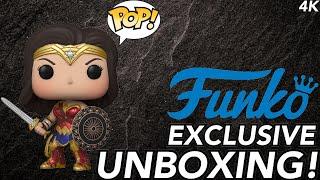 Wonder Woman Die Cast Funko Exclusive Funko POP Unboxing and Review With Commentary