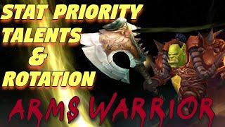 TBC Arms Warrior PvE QUICK Guide  Stat Priority Talents and Single Target Rotation