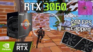  RTX 3060 + R5 5600X  240FPS capped · Fortnite SEASON 2 · RANKEDS · COMPETITIVE SETTINGS