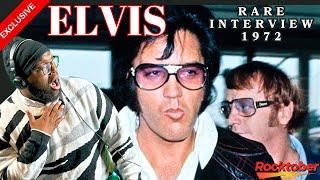 Elvis Presley RARE INTERVIEW REACTION-1972 Hollywood California #ElvisPresley #ClassicReaction