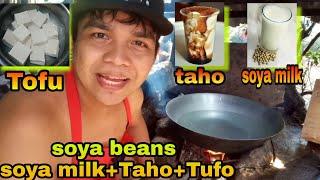 TAHO   TOKWA or TUFO  SOYA MILK   GOOD FOR BUSINESS  PANLASANG PINOY  HOME MADE TAHO RECIPE