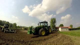 Mega Livellatura 2015 3xBIG JOHN DEERE 970HP 8335r 8285r 8210 Team Gorini