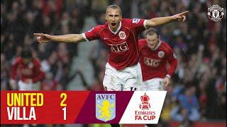 FA Cup Classic  United 2-1 Villa  Larssons debut goal helps the Reds into the next round