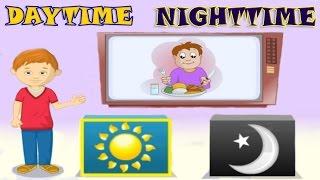 Daytime & Nighttime Sequence of Events - Quiz for Kids